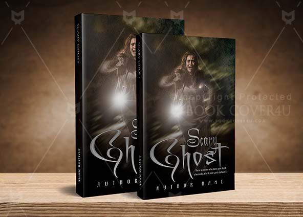 Horror-book-cover-design-Scary Ghost-back