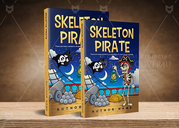 Horror-book-cover-design-Skeleton Pirate-back