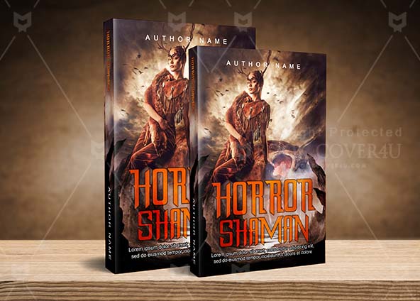 Horror-book-cover-design-Horror Shaman-back