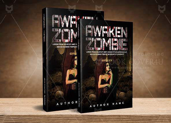 Horror-book-cover-design-Awaken Zombie-back
