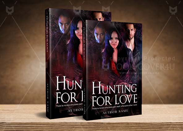 Horror-book-cover-design-Hunting For Love-back