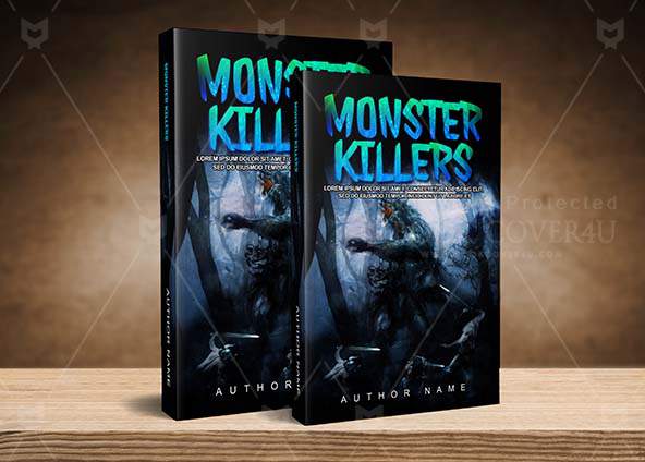 Horror-book-cover-design-Monster Killers-back