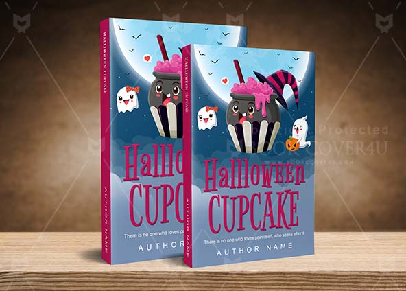 Horror-book-cover-design-Halloween Cupcake-back