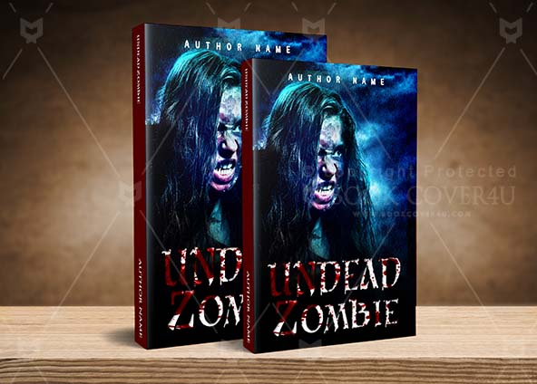 Horror-book-cover-design-Undead Zombie-back