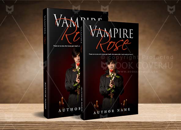 Horror-book-cover-design-Vampire Rose-back