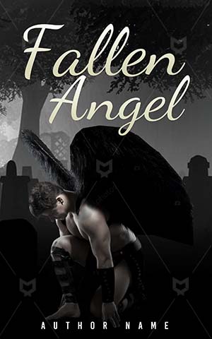Horror-book-cover-fallen-angel-dark
