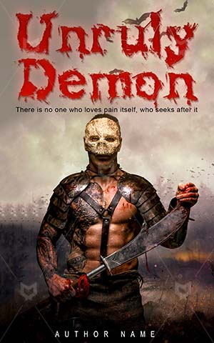 Horror-book-cover-unruly-demon-scary
