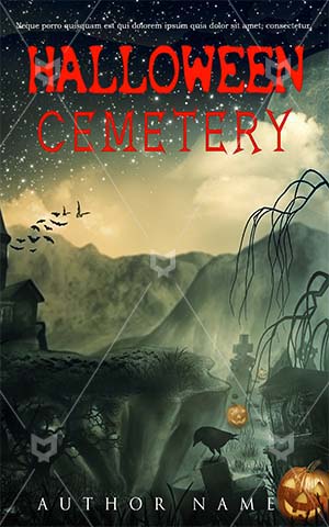 Horror-book-cover-cemetery-scary-halloween-pumpkin-horror