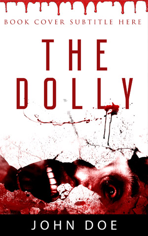 Horror-book-cover-thriller-ghost-Doll-blood