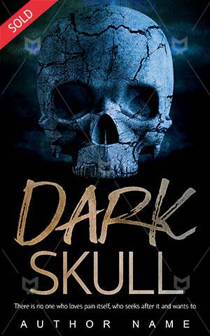 Horror-book-cover-Dark-Skull-Blue-Scary-design-Ancient-Death-Evil-Halloween-Deadly-skeleton-Skeleton-Nightmare-Dead