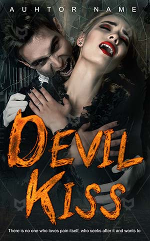 Horror-book-cover-Evil-Halloween-Devil-Love-romance-kiss-Couple-Vampire-couple-paranormal-vampire
