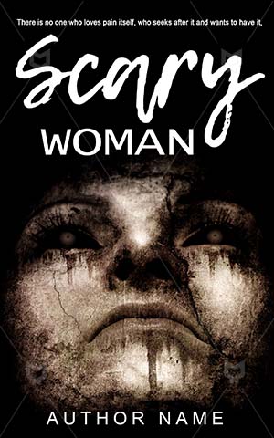 Horror-book-cover-Scary-design-Woman-Scream-for-help-Help-Death-horror-Face-Black-Silhouette-Grunge-Eyes-Spooky