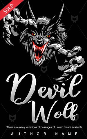 Horror-book-cover-Wolf-Devil-White-design-Danger-Animal-Angry-Halloween-Claw-Scary-ideas-Fear