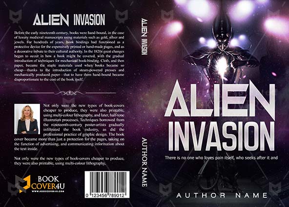 Horror-book-cover-design-Alien Invasion-front