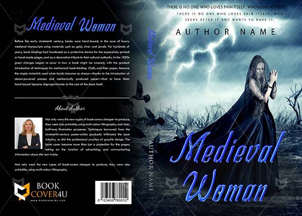 Horror-book-cover-design-Medieval Woman-front
