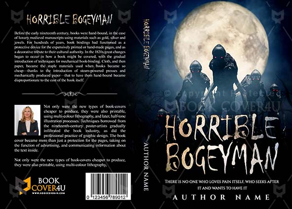 Horror-book-cover-design-Horrible Bogyman-front