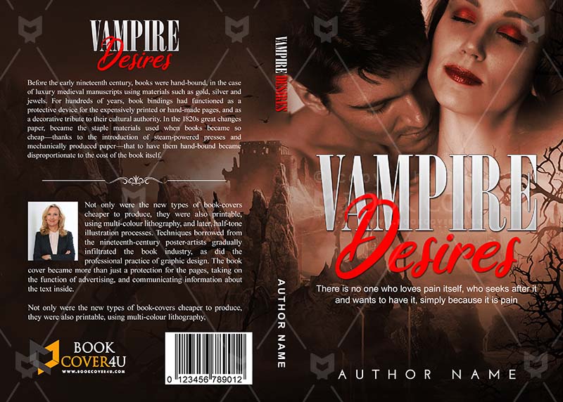 Horror-book-cover-design-Vampire Desires-front