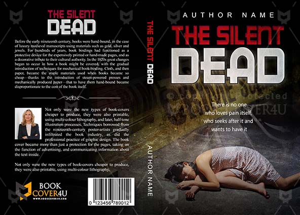 Horror-book-cover-design-The Silent Dead-front