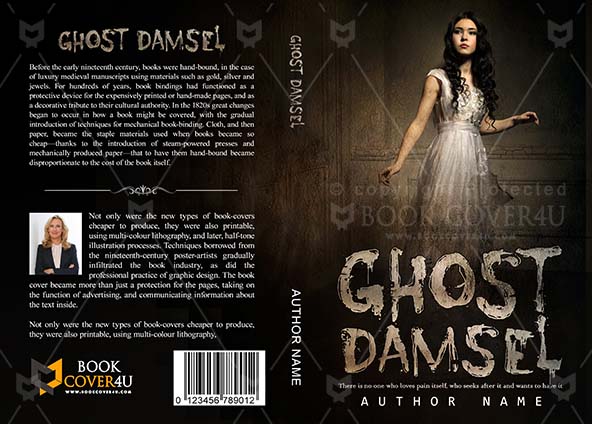 Horror-book-cover-design-Ghost Damsel-front