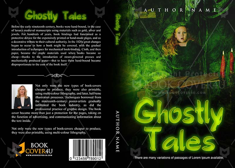 Horror-book-cover-design-Ghostly Tales-front