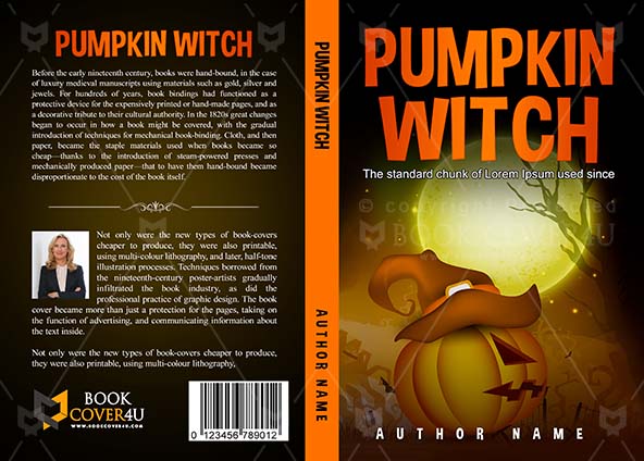 Horror-book-cover-design-Pumpkin Witch-front