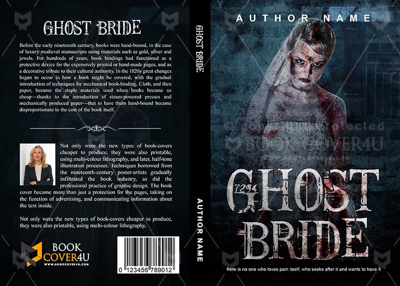 Horror-book-cover-design-Ghost Bride-front