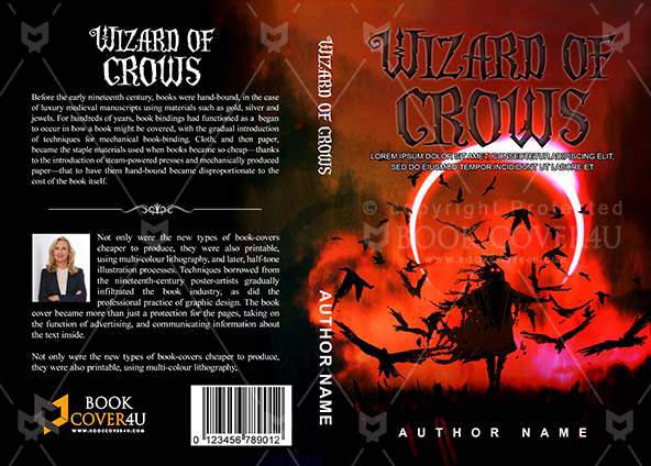 Horror-book-cover-design-Wizard Of Crows-front