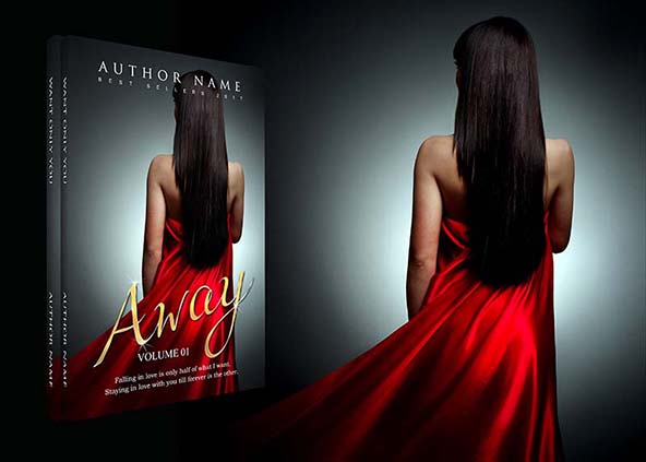 Romance-book-cover-design-Away-back