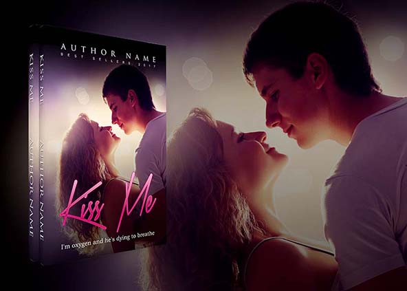 Romance-book-cover-design-Kiss Me-back