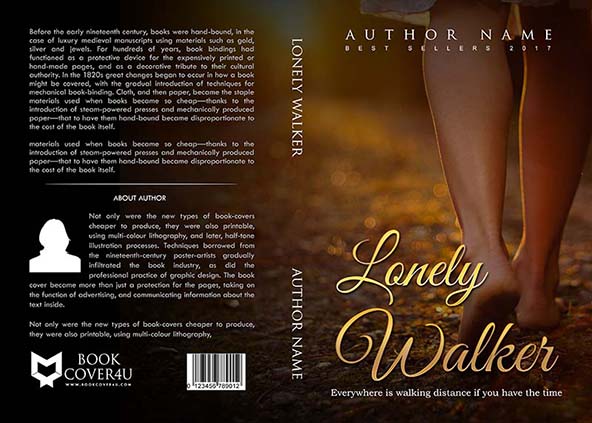 Romance-book-cover-design-Lonely Walker -front