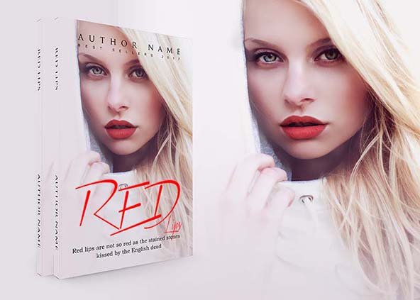 Romance-book-cover-design-Red Lips-back