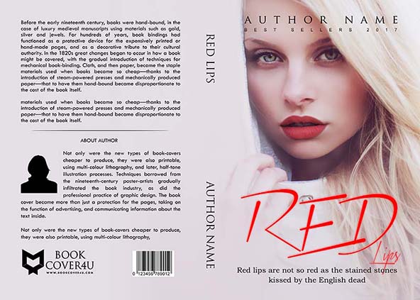 Romance-book-cover-design-Red Lips-front