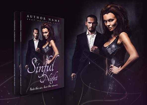 Thrillers-book-cover-design-Sinful Night-back