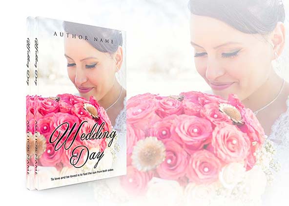 Romance-book-cover-design-Wedding Day-back