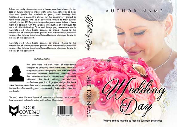 Romance-book-cover-design-Wedding Day-front