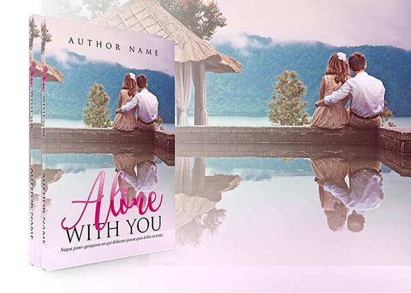Romance-book-cover-design-Alone With You-back