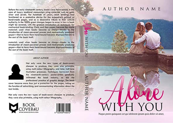 Romance-book-cover-design-Alone With You-front