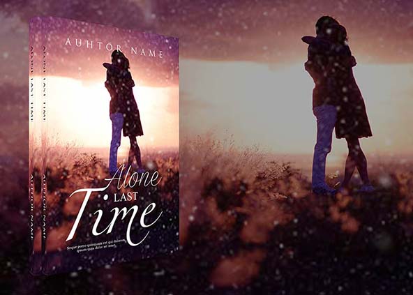 Romance-book-cover-design-Alone Last Time -back