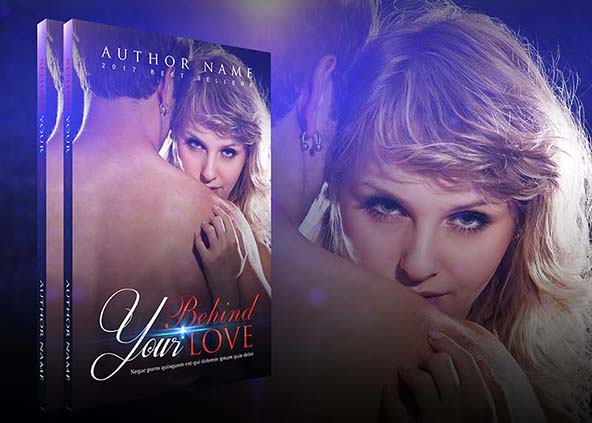 Romance-book-cover-design-Behind Your Love -back