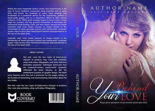 Romance-book-cover-design-Behind Your Love -front