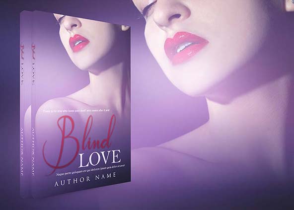 Romance-book-cover-design-Blind Love -back