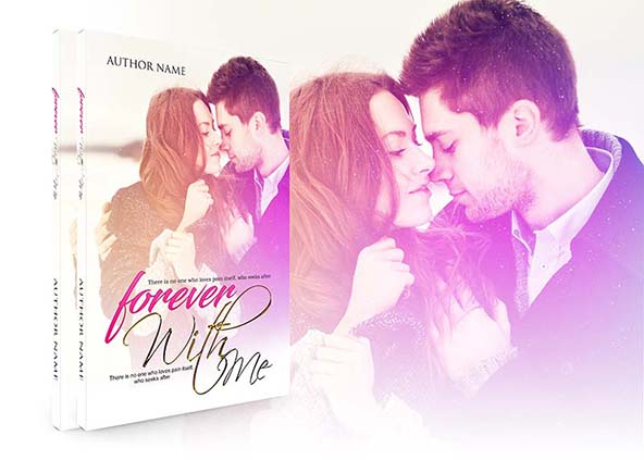 Romance-book-cover-design-Forever With Me-back