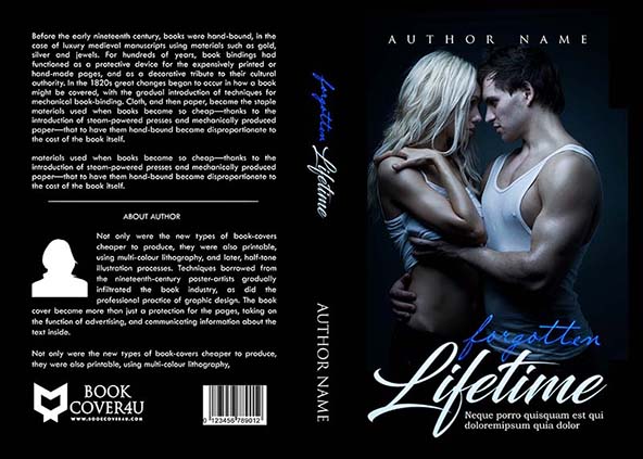 Romance-book-cover-design-Forgotten Lifetime -front