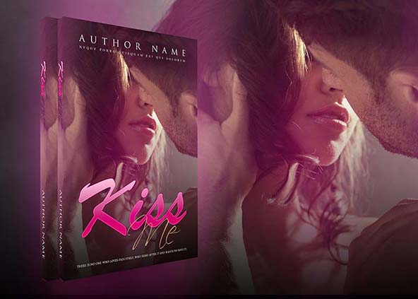 Romance-book-cover-design-Kiss Me-back