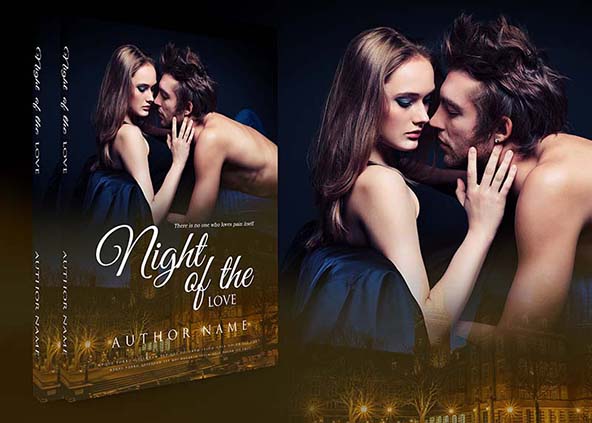 Romance-book-cover-design-Night Of The ....-back