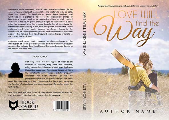 Romance-book-cover-design-Love Will Find ....-front