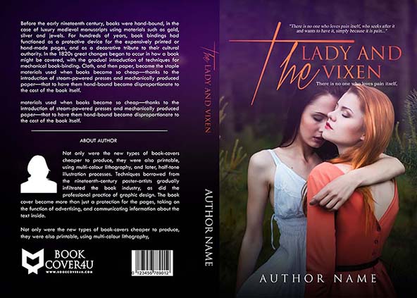Romance-book-cover-design-The Lady and .....-front