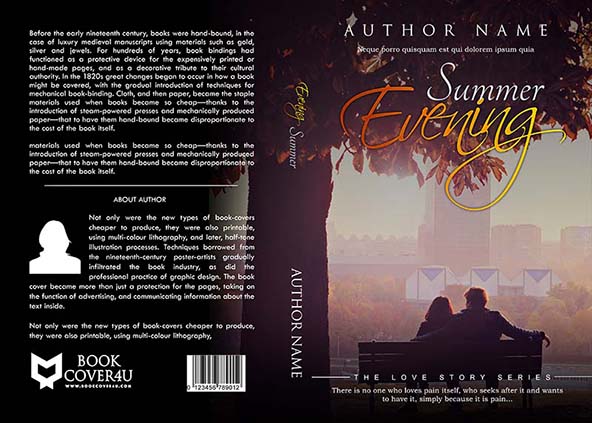 Romance-book-cover-design-Summer Evening-front