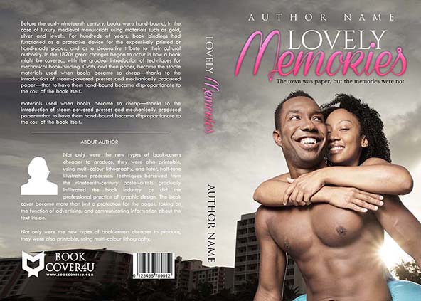 Romance-book-cover-design-Lovely Memories-front