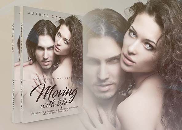 Romance-book-cover-design-Moving With Life -back